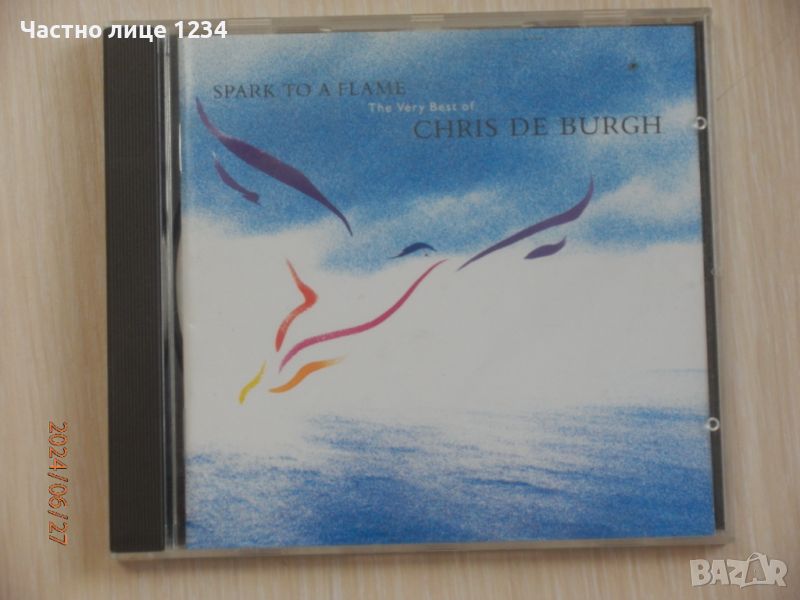 Chris de Burgh - Spark To a Flame - The Very Best of - 1989, снимка 1