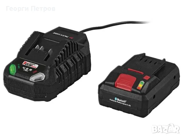 НОВИ Батерия Parkside performance Smart 4 Ah 20V зарядно 4.5 Ah