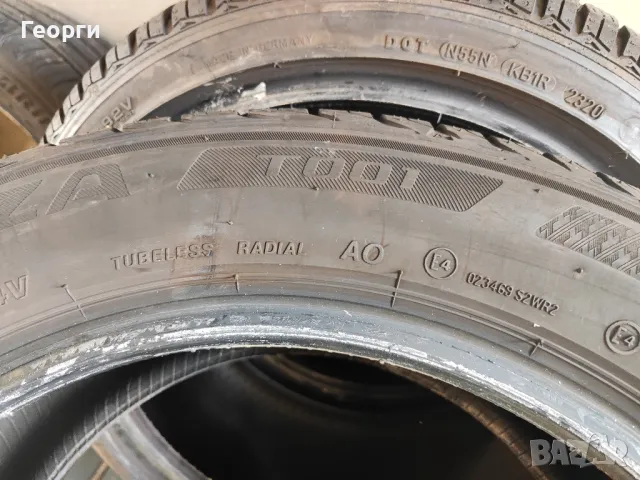 2бр.летни гуми 215/55/17 Bridgestone, снимка 4 - Гуми и джанти - 49436348