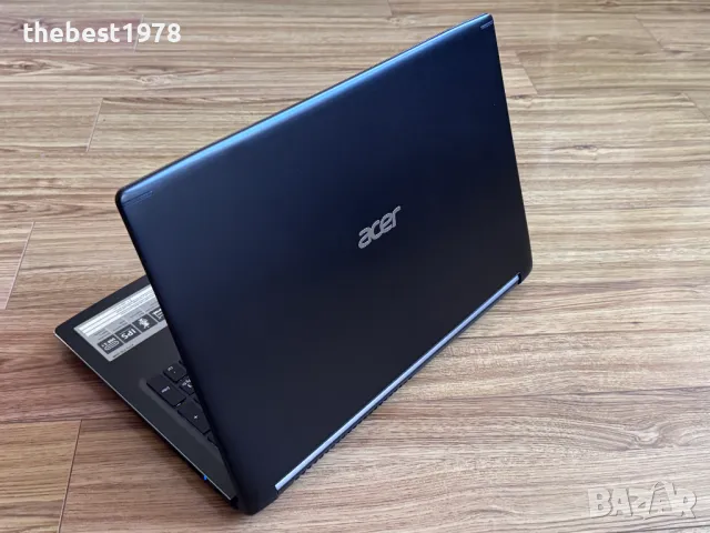 15.6 Acer 7`Core i5-7300HQ/16GB DDR4/256GB NVMe/GTX 1050/Full HD, снимка 8 - Лаптопи за игри - 47509349