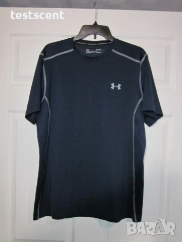 Оригинална Under Armour спортна/фитнес тениска – мъжка XL (Fitted), снимка 8 - Тениски - 53954584
