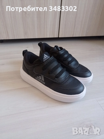 Adidas маратонки от еко кожа , снимка 2 - Детски маратонки - 52771758