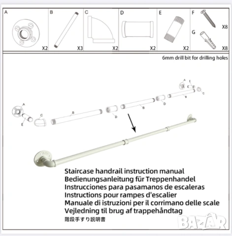 Парапет за стена, снимка 5 - Декорация за дома - 53300498