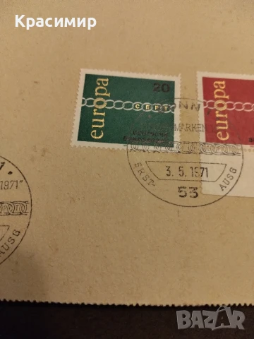 EUROPA MARKEN ,ERST-AUSC 1971 г., снимка 6 - Филателия - 51379623