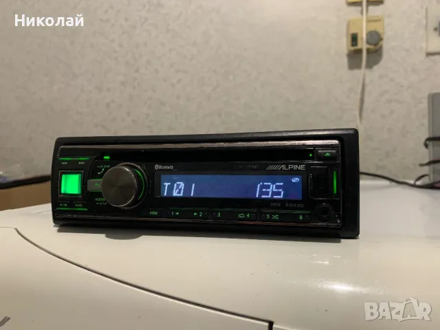 Авто Cd Alpine Bluetooth, снимка 2 - Аксесоари и консумативи - 48815418