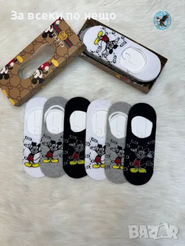 Gucci Чорапи За Маратонки Гучи - Различни Модели И Цветове  Код E158, снимка 3 - Дамски чорапи - 50235817