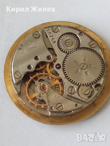 Механизъм с циферблат от стар ръчен часовник 51402, снимка 4 - Мъжки - 52262263