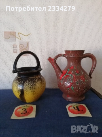 Стари гърнета делва,гевгир и други 100% автентични глинени съдове от бита. , снимка 12 - Антикварни и старинни предмети - 52157610