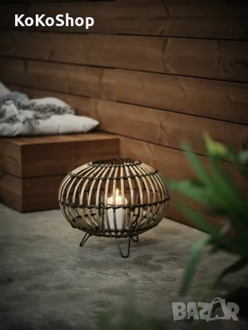 Фенер-Ø 32x26 см./Декоративен фенер, снимка 3 - Декорация за дома - 50402982