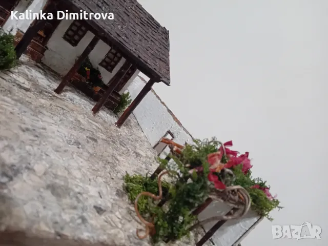 Ръчно изработен макет на къща-музей В.Левски-гр.Карлово., снимка 9 - Декорация за дома - 49817191