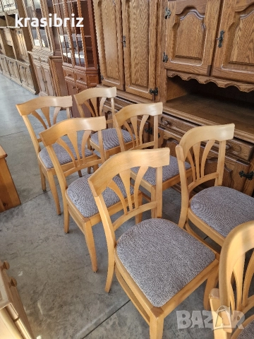 32 броя-Масивни Столове-внос от Германия!ОБЯВЕНАТА ЦЕНА Е ЗА БРОЙ!, снимка 4 - Столове - 52925844