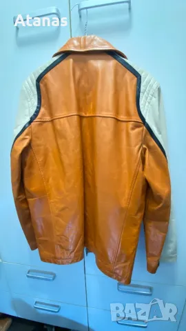 Мъжко яке естествена кожа, снимка 2 - Якета - 49801011