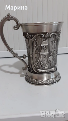 Чаша от калай 200 мл,  Antik*Vintage #103, снимка 2 - Антикварни и старинни предмети - 53393479