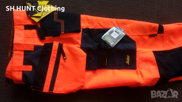 Snickers 6230 Allround Work Craftsman Trousers Hi-Vis Orange размер 54 / XL работен панталон W4-238, снимка 4 - Панталони - 52067770