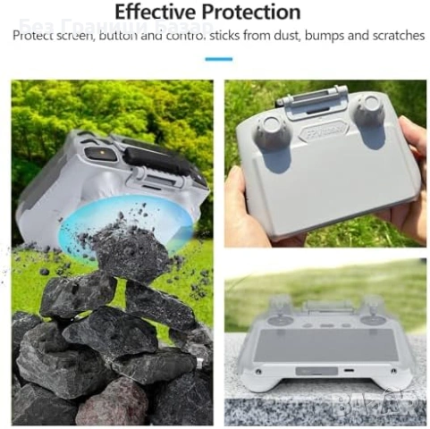 Нови дрон DJI RC 2 аксесоари сенник 180°  2 броя протектор екран, каишка, снимка 5 - Дронове и аксесоари - 53009844