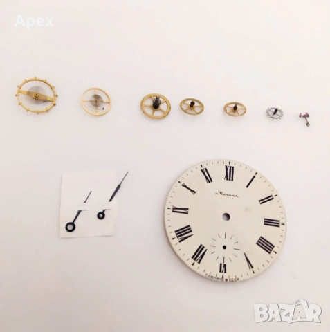 Баланси Стъкла и Части за Руски Японски Часовници. Баланс Ос Seiko Orient Полет Восток Молния Салава, снимка 9 - Други - 54011367