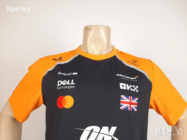 McLaren Formula 1 Team Lando Norris - Оригинална мъжка тениска р-р L, снимка 8 - Тениски - 54167305