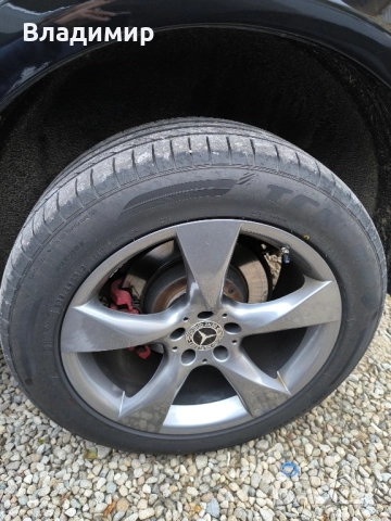 Джанти от Mercedes Ml 19 цола (Спорт пакет), снимка 6 - Гуми и джанти - 52266552