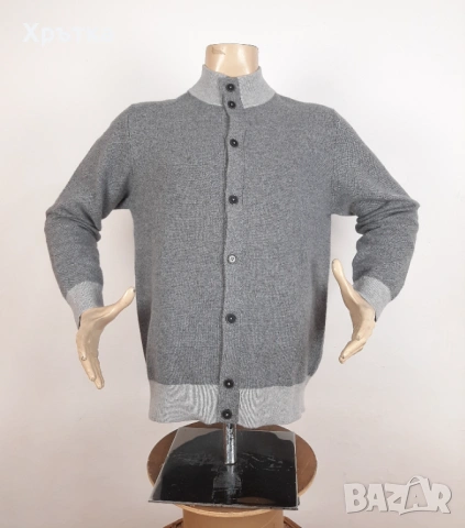 Peter Hanh - Мъжка жилетка от 100% кашмир размер 54 / XL, снимка 2 - Пуловери - 53638711