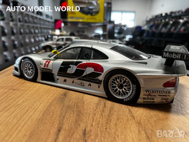 Колекционерки модел метална количка MAISTO MERCEDES CLK DTM 1999г.1:18 59 лв. / 30.17 €, снимка 3 - Колекции - 53489319