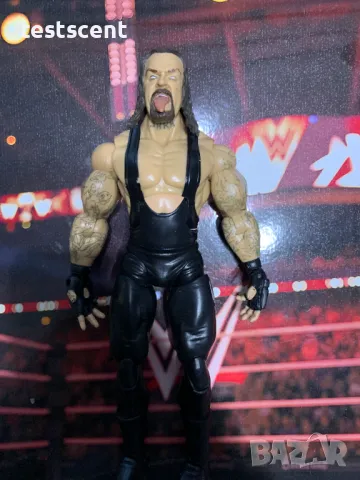 Екшън фигура WWE The Undertaker Гробаря Jakks Deluxe Aggression figure играчка, снимка 2 - Колекции - 49551779