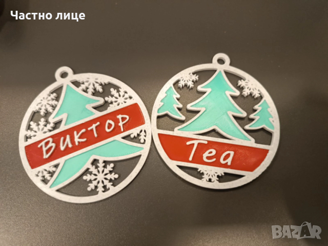 Орнаменти за елха с имена