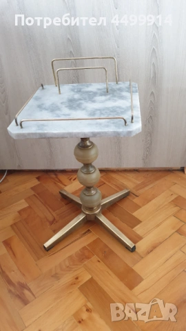 Стара мраморна масичка, снимка 5 - Антикварни и старинни предмети - 53890848