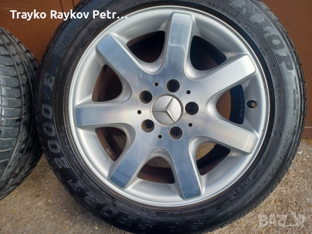 Оригинални джанти Mercedes 5х112 16 цола, снимка 2 - Гуми и джанти - 52817934