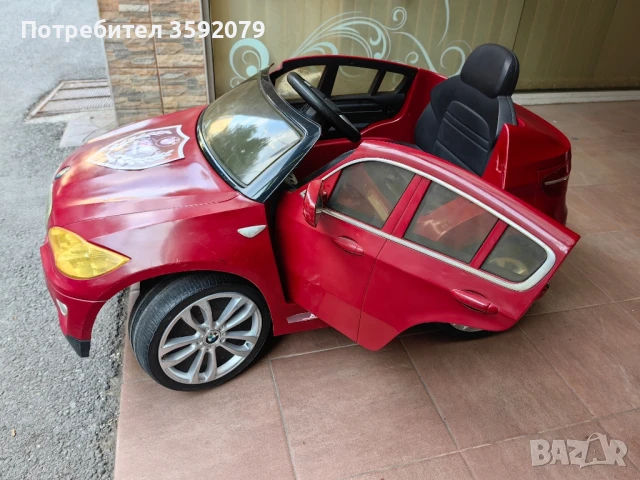 Детска кола BMW X6, снимка 5 - Детски велосипеди, триколки и коли - 50690016