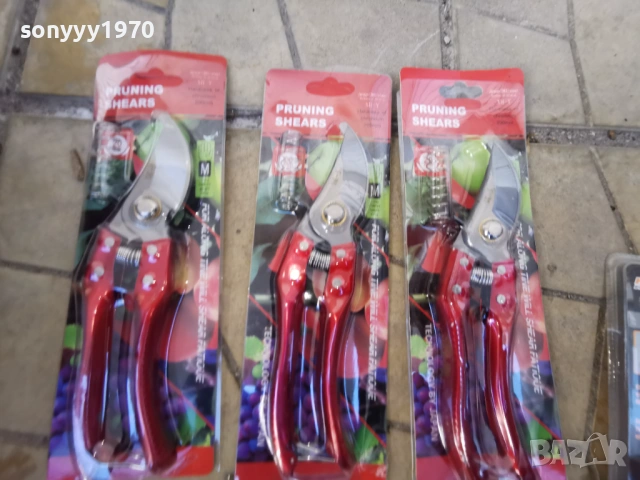 ЛОЗАРСКИ НОЖИЦИ 10ЕВРО ЗА БРОЙ 1603260756, снимка 5 - Градински инструменти - 53853710