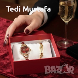 Часовник + гривна, снимка 3 - Дамски - 52324830