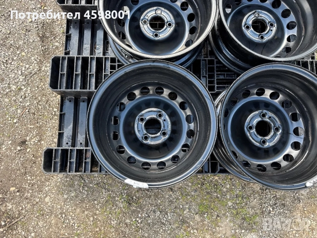 4бр.Оригинални подсилени джанти 15цола 4x100 + ДАТЧИЦИ за Renault Kangoo,Dacia Dokker,Mercedes Citan, снимка 15 - Гуми и джанти - 54014719