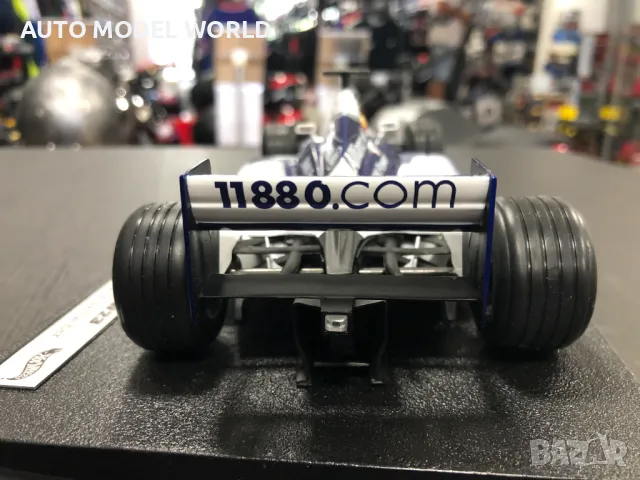 Метална колекционерска количка HOT WHEELSF1 BMW Willams FW 23 1:18, снимка 6 - Колекции - 46970471