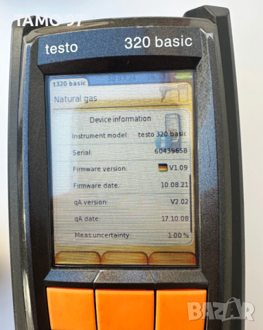 TESTO 320 Basic - Газ анализатор перфектен!, снимка 6 - Други инструменти - 45040322