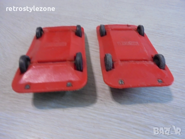 № 8339 Две стари руски играчки – автомобилчета Ретро руски играчки – метални автомобилчета от 70-те, снимка 5 - Други ценни предмети - 52240748