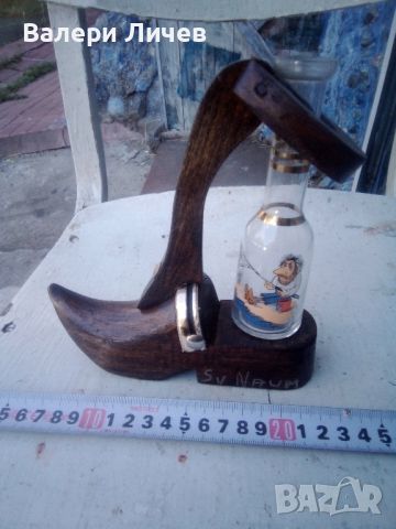 Дървен сувенир от Охрид, снимка 1 - Други ценни предмети - 46261790