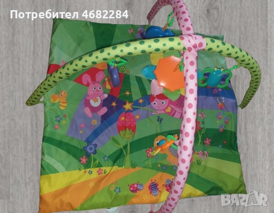 Маркови детски дрешки за бебе момиченце 0-3м. + въртележка, играчки, снимка 13 - Комплекти за бебе - 52789605