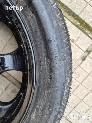 Резервна гума (Патерица)за мерцедес W211 алуминиева, снимка 2 - Гуми и джанти - 53378174