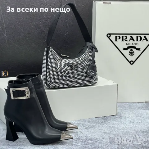 Дамски боти Prada - Налични различни цветове и модели Код D793, снимка 3 - Дамски боти - 47137120