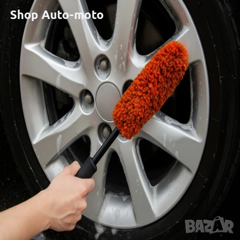Комплект микрофибърни четки за джанти – Automat 3 бр, снимка 2 - Аксесоари и консумативи - 51745201