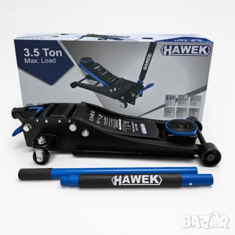 Нископрофилен крик крокодил 3,5 тона 75 - 510 мм HAWEK, снимка 2 - Други инструменти - 50335114