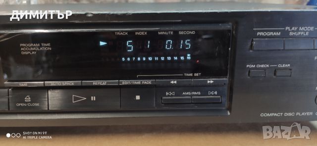 CD player SONY CDP-270, снимка 4 - Ресийвъри, усилватели, смесителни пултове - 45592832