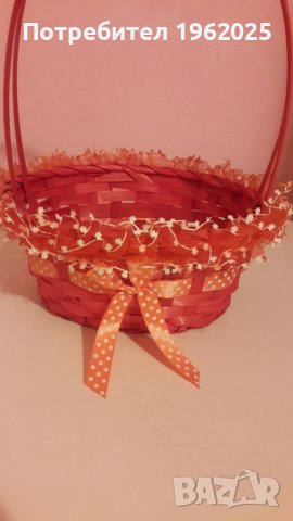Великденска кошница и панер, снимка 7 - Декорация за дома - 45305679