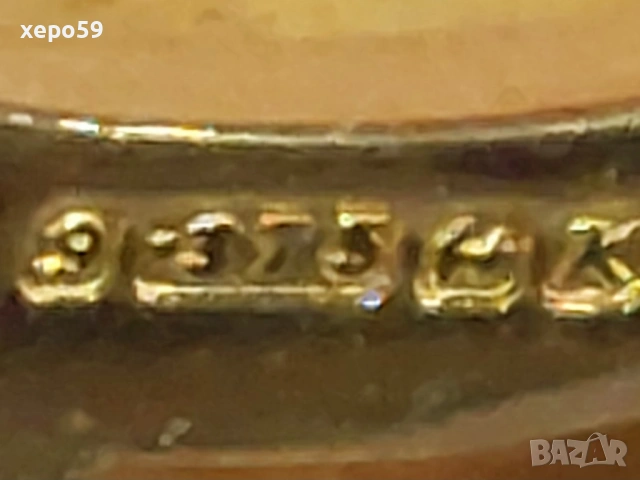 Прекрасен златен викториански медальон(камея)Три грации,злато375., снимка 5 - Колиета, медальони, синджири - 53479234