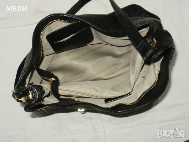 нова черна дамска естествена кожа, снимка 8 - Чанти - 52186103