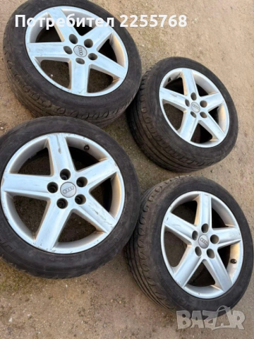 Джанти от Audi 17", снимка 2 - Гуми и джанти - 53862275