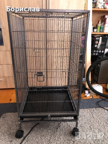 Голяма клетка, снимка 2 - За птици - 54166742