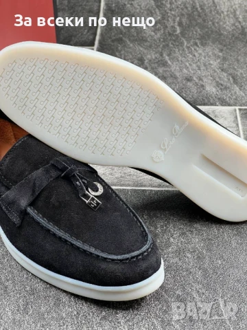 Loro Piana Дамски Черни Ежедневни Обувки Естествена Кожа🥿Дамски Мокасини Лоро Пиана Код E551, снимка 5 - Дамски ежедневни обувки - 50824602