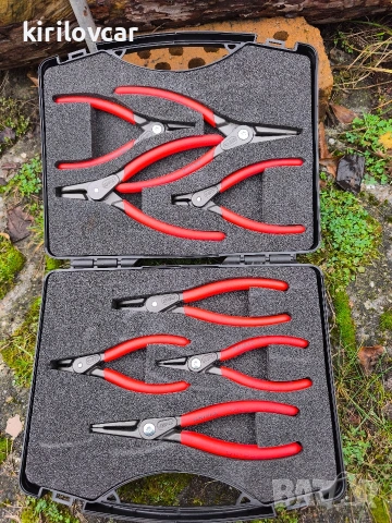 Knipex-Комплект зегер клещи 8 броя