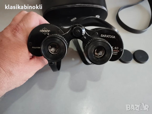 Промо Ловен Японски Бинокъл-8х40-SWIFT-SARATOGA Quartar, снимка 2 - Екипировка - 50552373